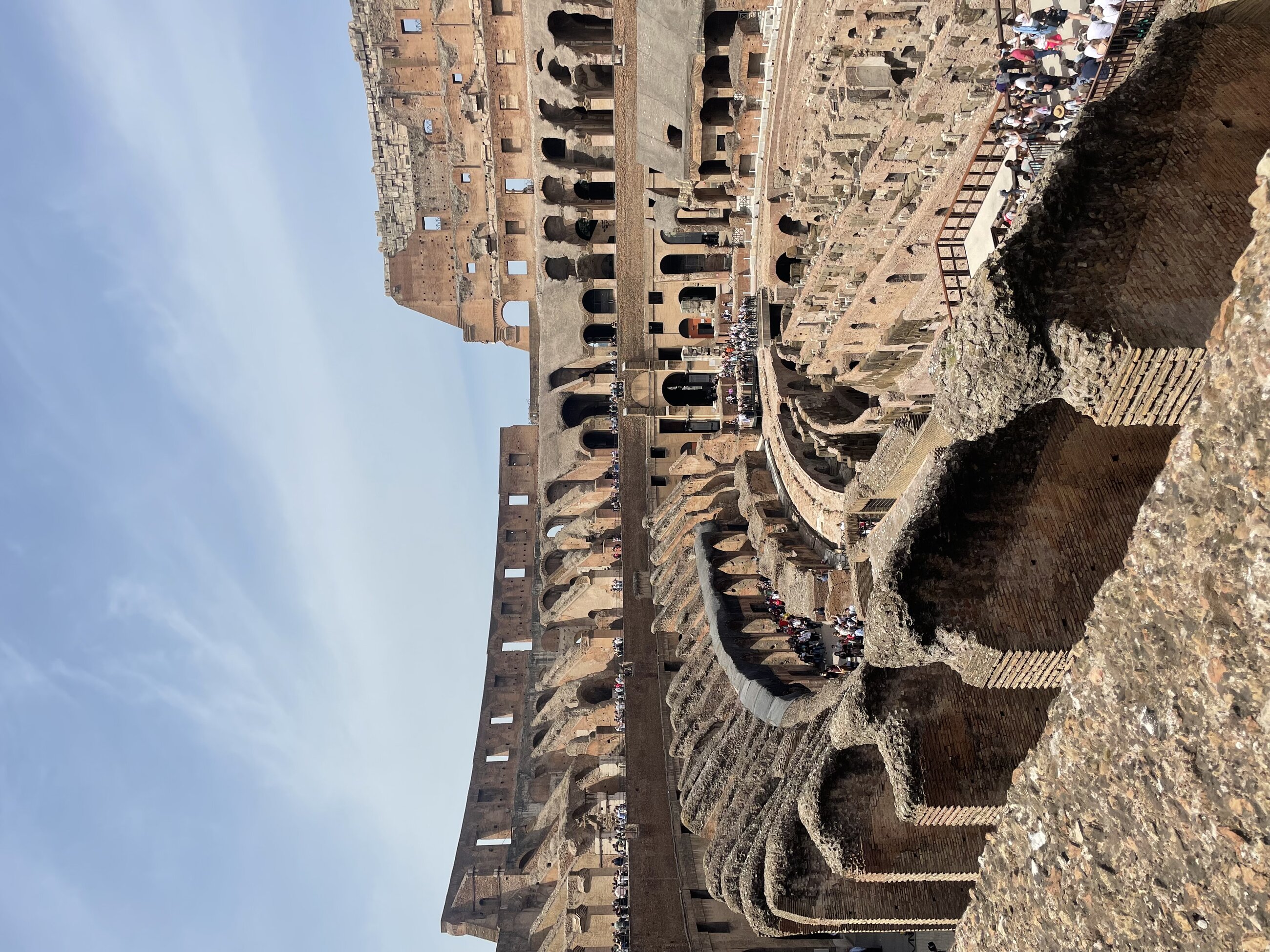 Roman Colosseum in Rome, Italy