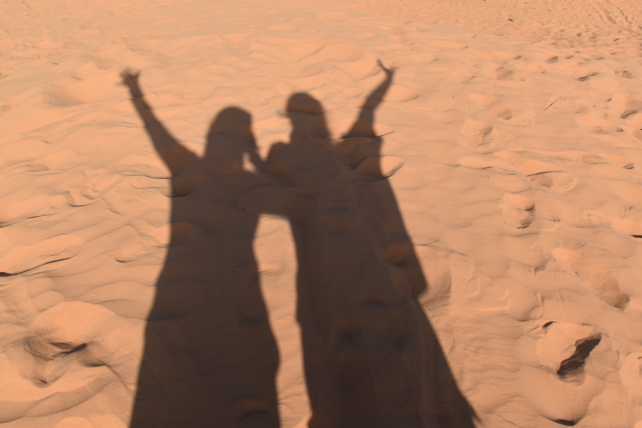 Standing in the Sahara 