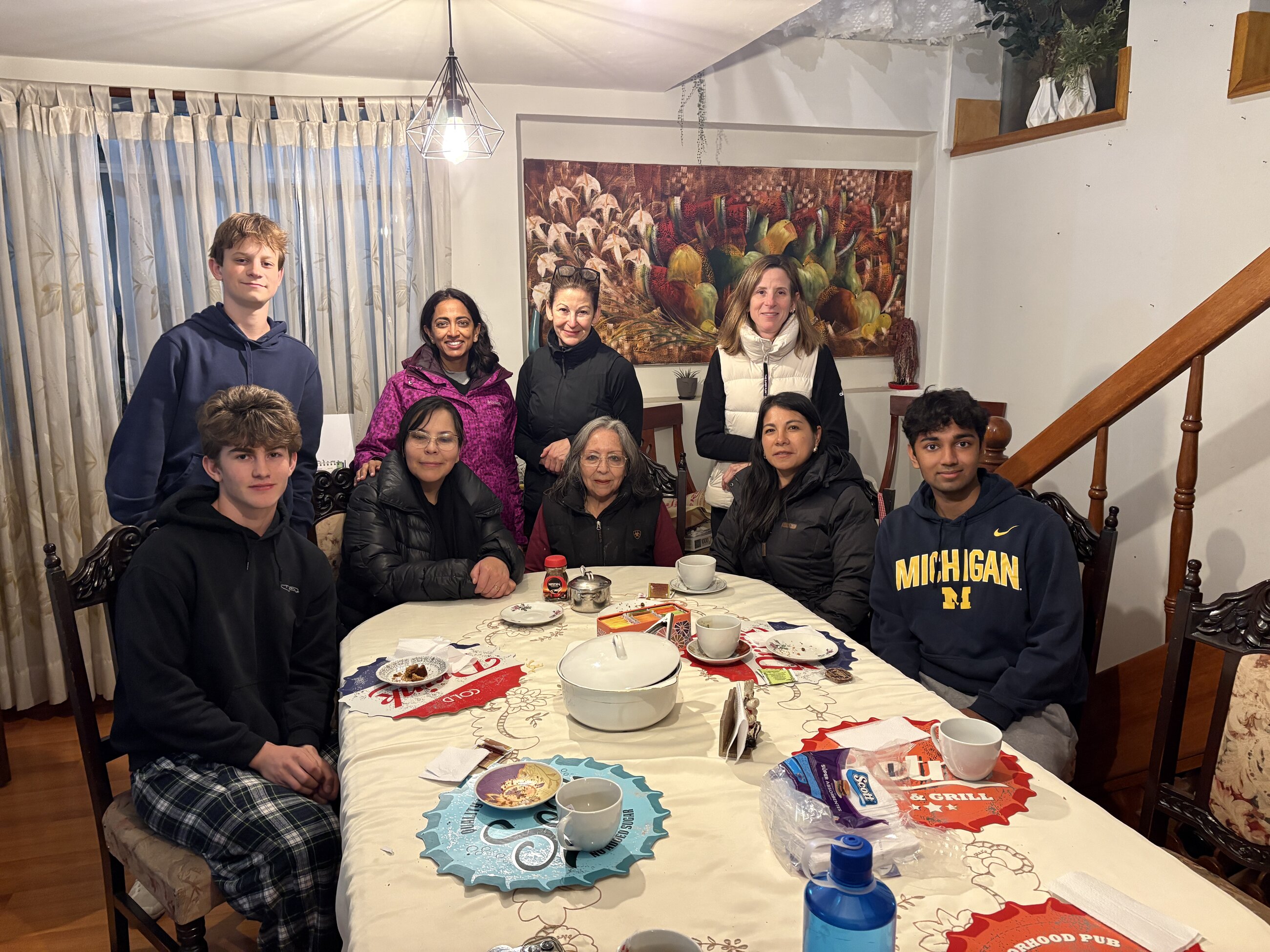 Cusco:  Elizabeth & Carla's Home with Jenny & 3 Moms & Sons 