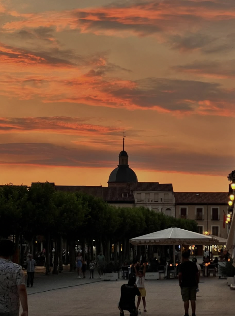 Plaza de Cervantes Sunset