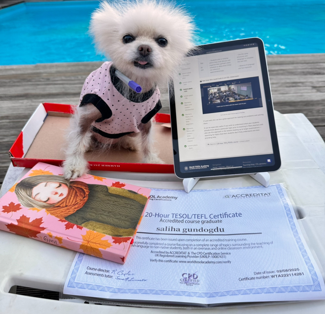 Learning to teach English from anywhere in the world- even poolside!
