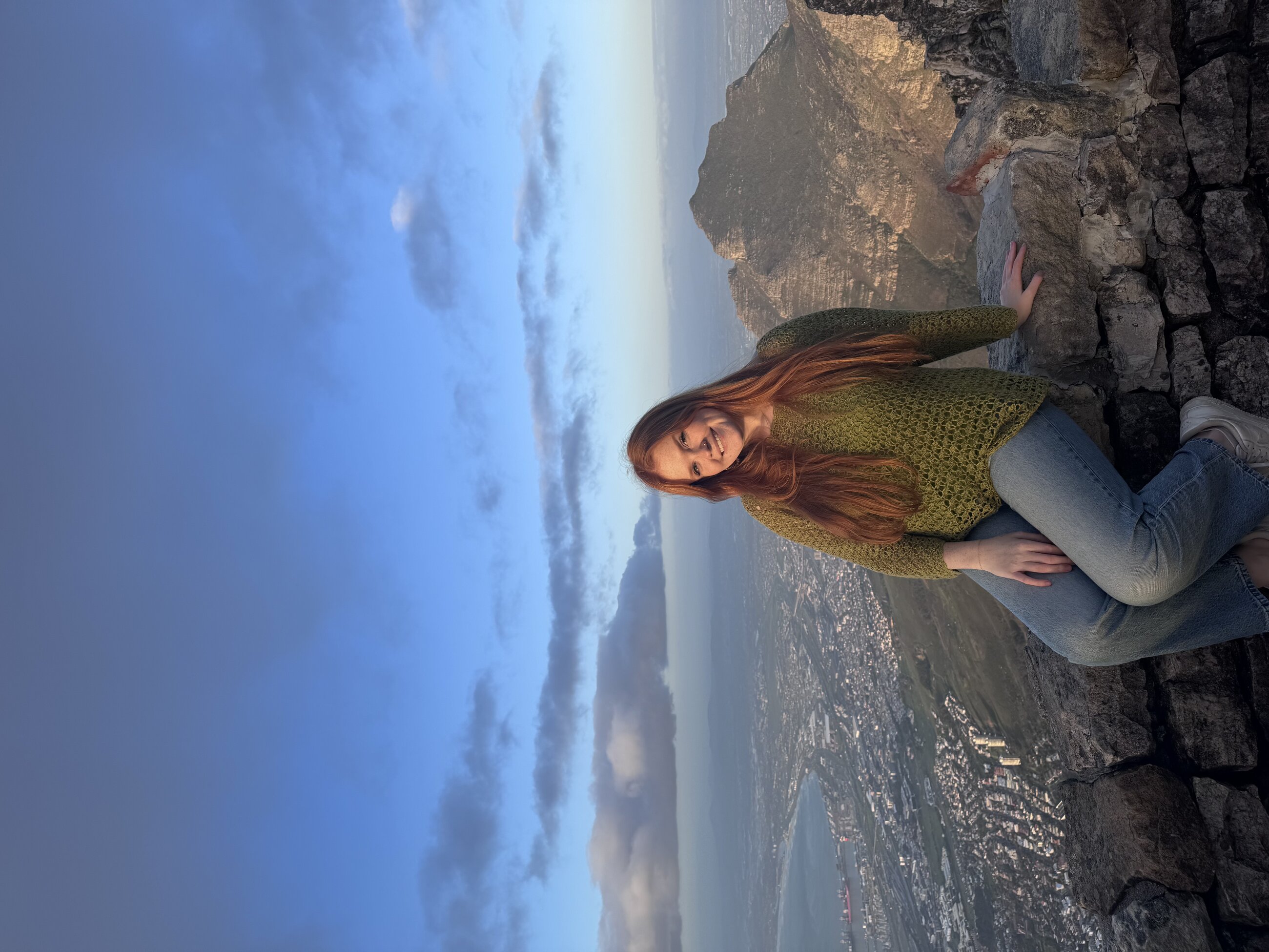 On top of Table Mountain!