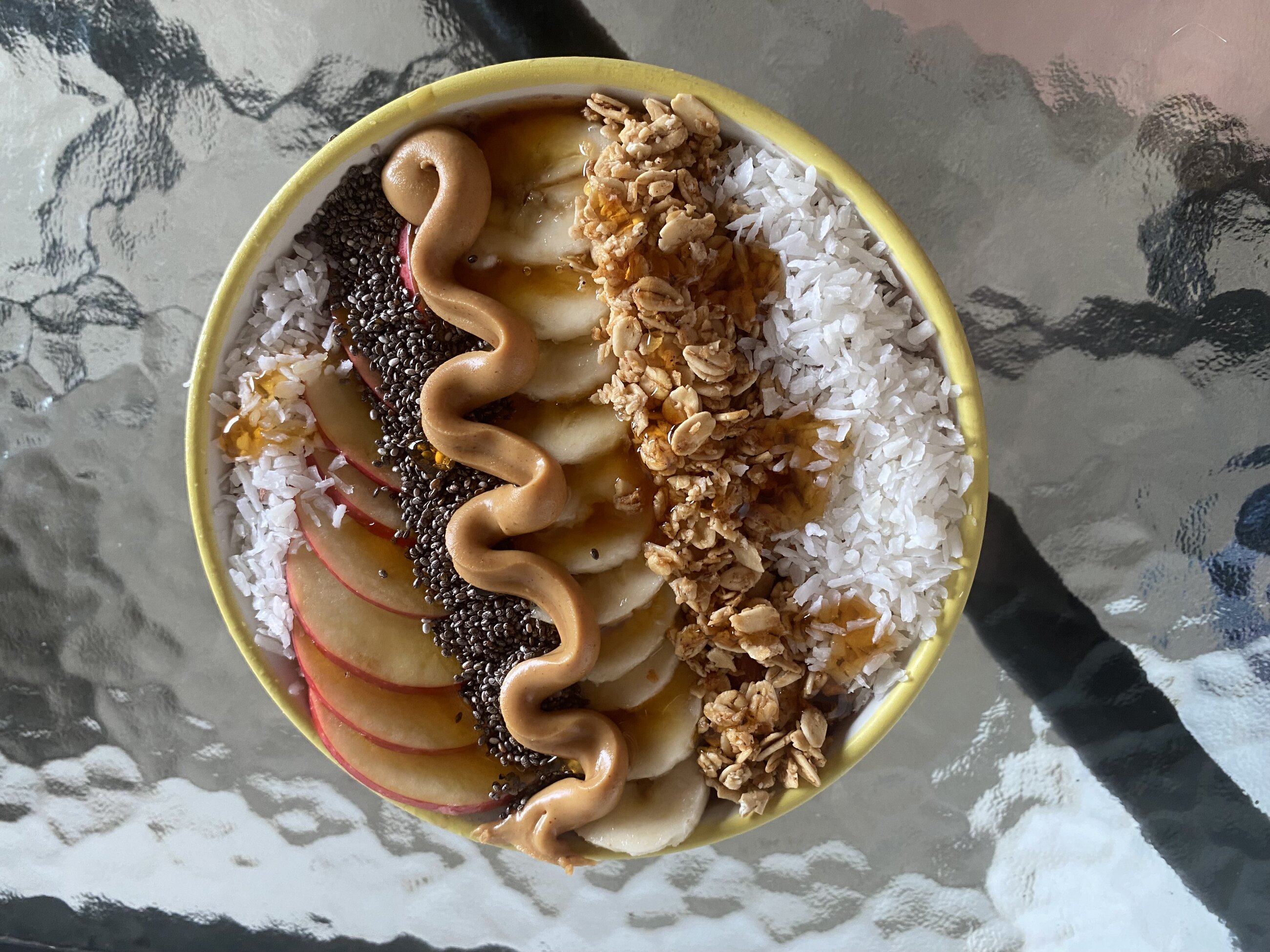 Smoothie bowls are infinitely better in a tropical location