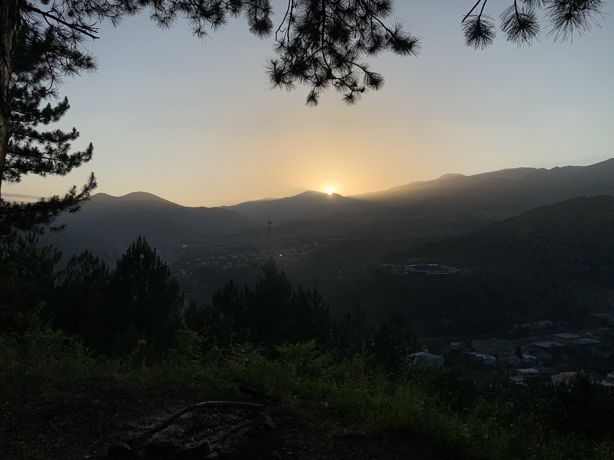 Sunrise over Dilijan