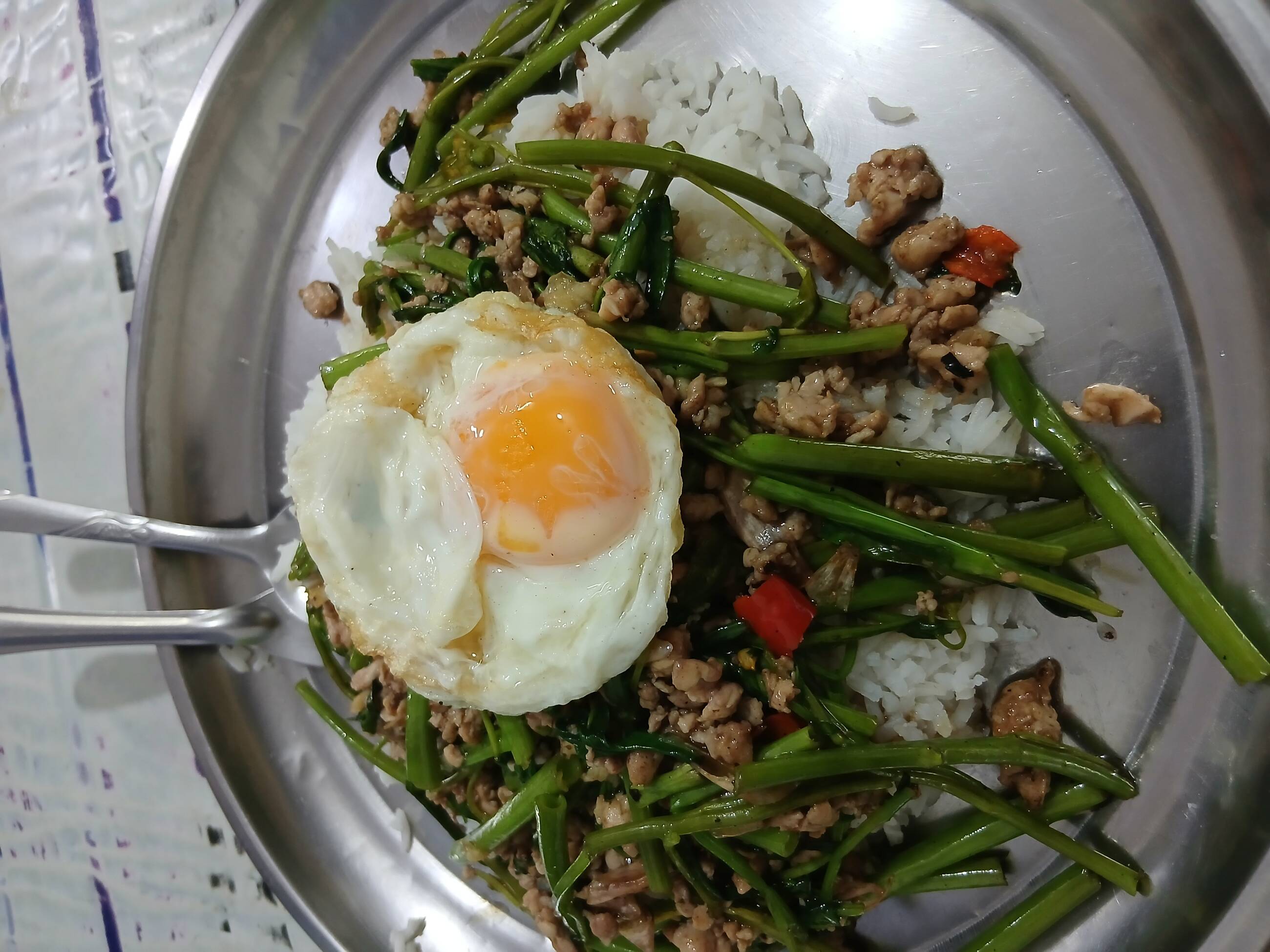 55 baht meal, who can complain? 