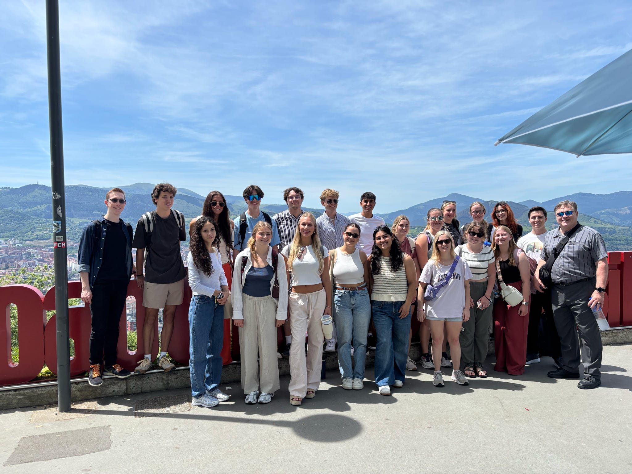 One of our first group excursions!