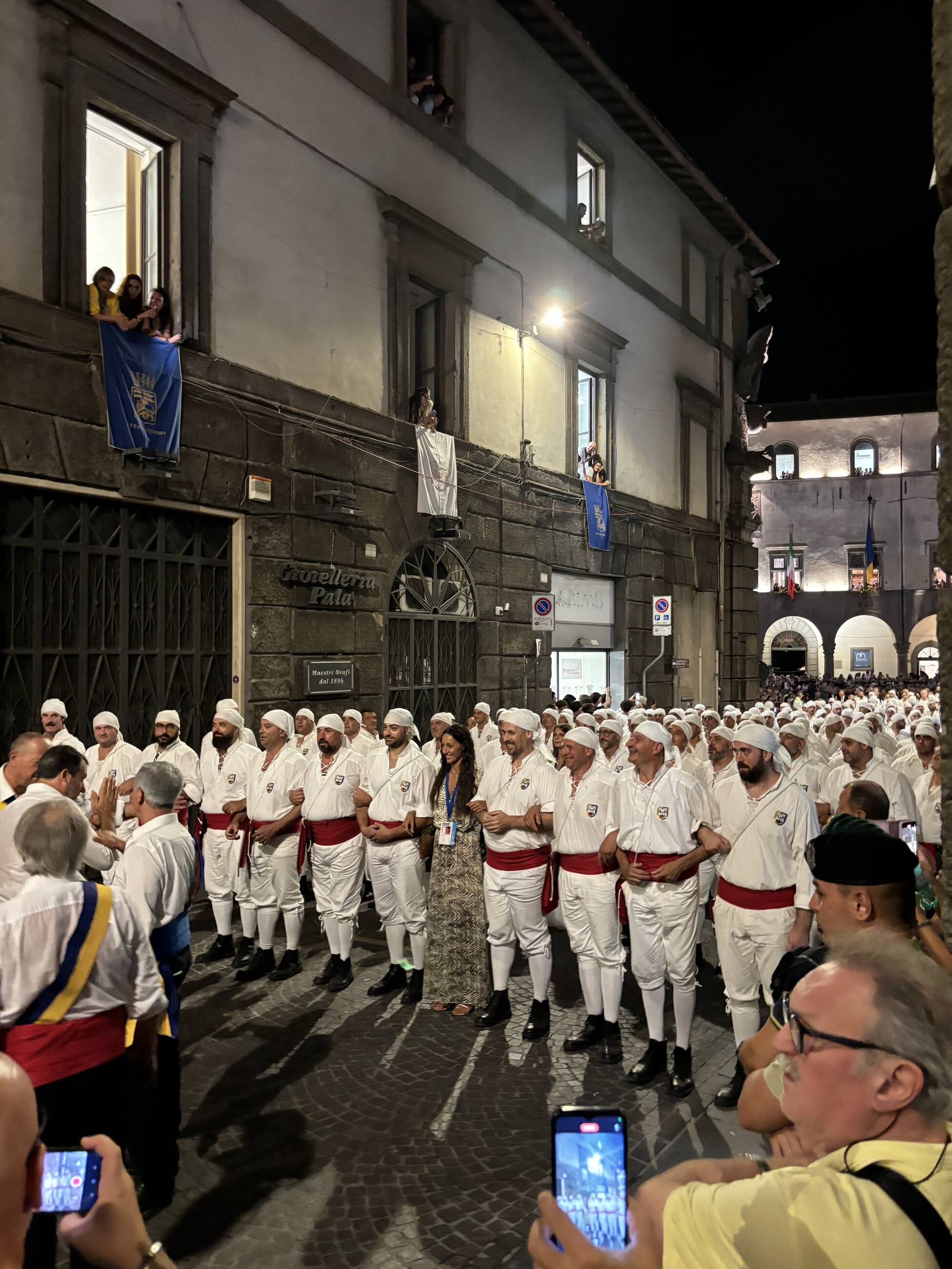 City During the Macchina di Santa Rosa Festival
