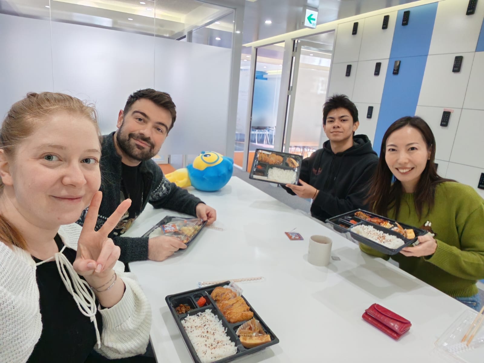 Bento Lunch with Yuka sensei and amazing LTL staff