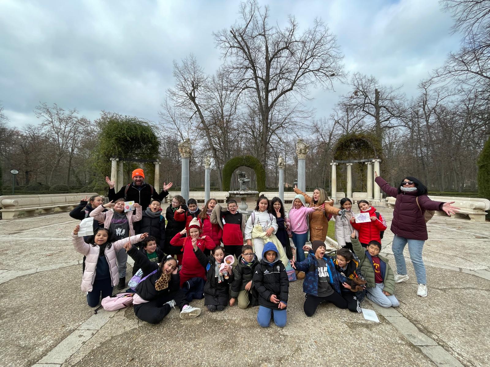 Field trip through gardens!