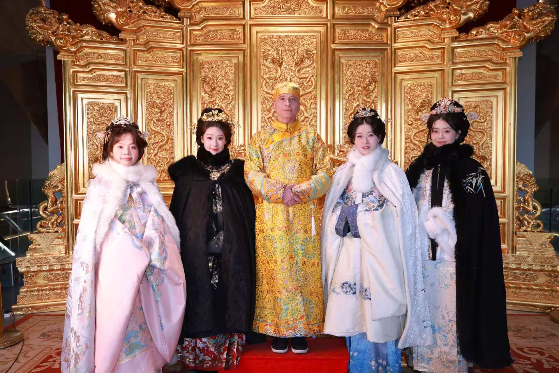 It’s fun being an emperor.
