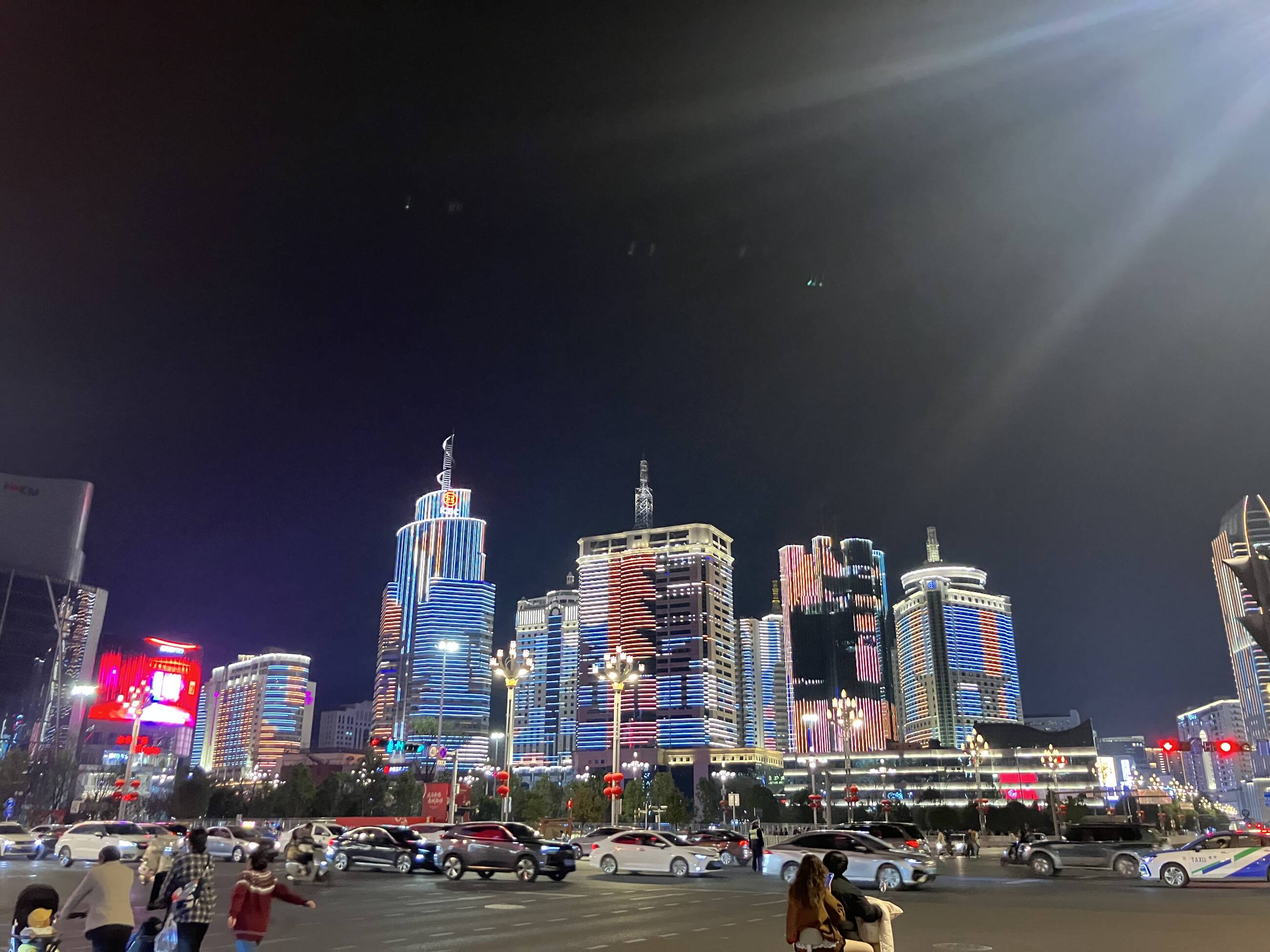 Kunming, near the school
