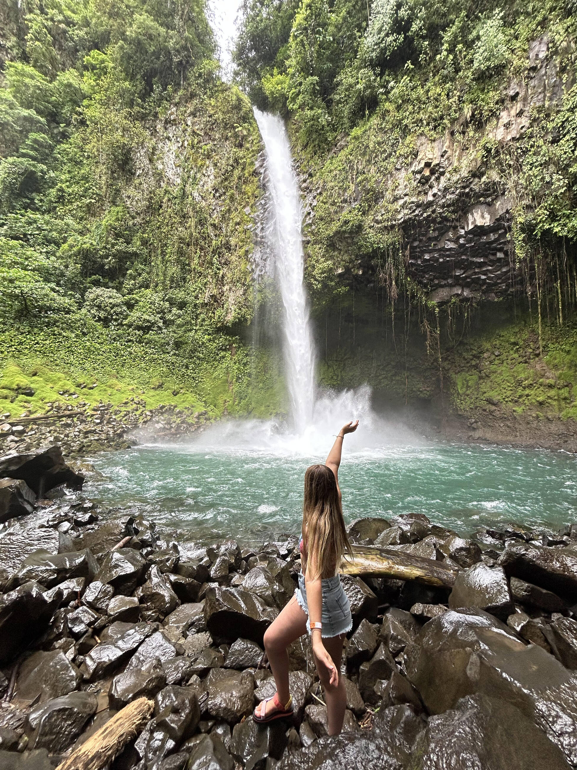 La Fortuna Waterfall!