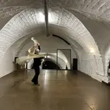 person spinning