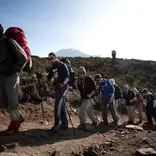 Climbing Kili