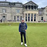 Golf Study Abroad Student in Scotland