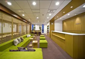 Lobby area in a Gaba Learning Studio