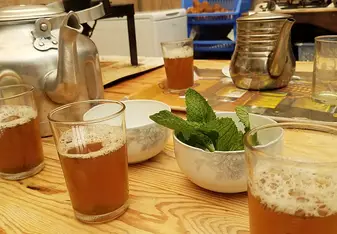 Mint tea