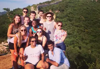 CRCC Asia camping on Great Wall