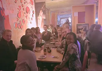 Karaoke with the April Course