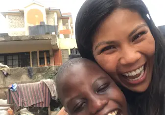 Love Moses! He is quite a handful, but his smile will make you melt. He was brought to the Special Needs orphanage by the police when they found him wandering the streets. He is the biggest sweetheart and loves to eat!