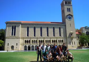 UWA's lawn