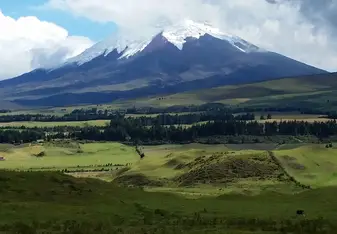 Cotopaxi Volcano in Ecuador
