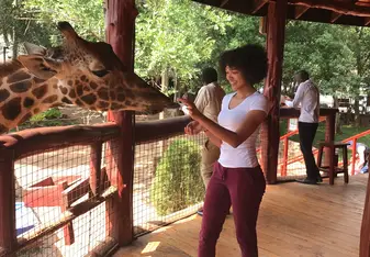 Giraffe center