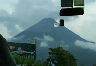 Volcano in La Fortuna
