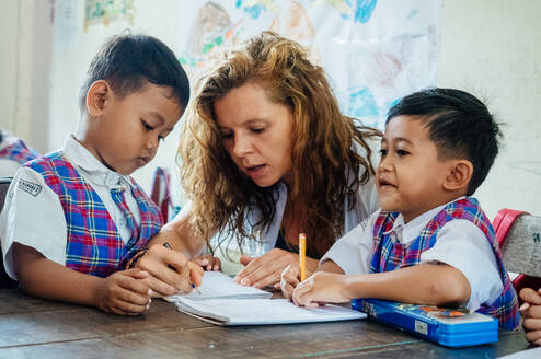 Childcare volunteer in Bali with IVHQ