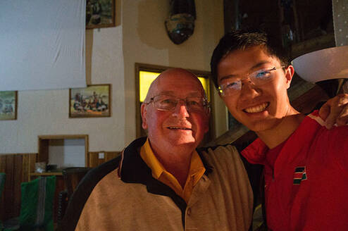 Brother Colm and Q