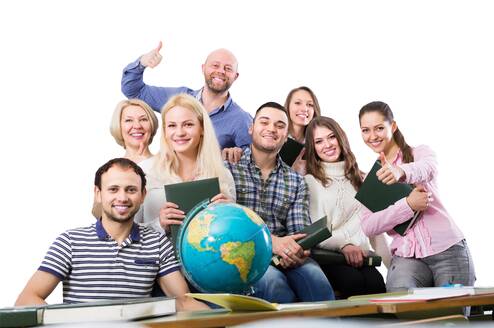Group of students