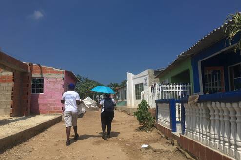 Volunteer can work alongside social workers leading community campaigns to improve waste management and environmental consciousness.
