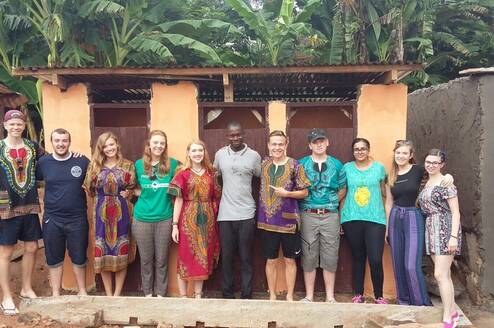 Building in Ghana