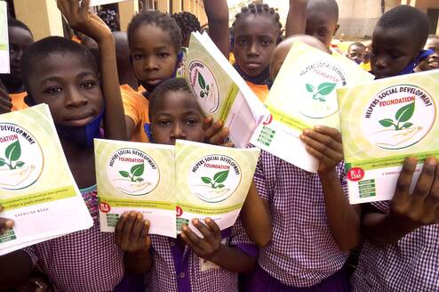 Helpers Foundation Back to school program