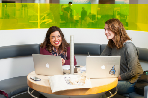 Students study at the University of Stirling