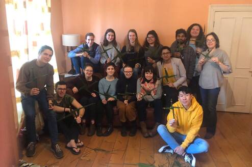 Participants in the Bretheren Volunteer Service - Ireland Program