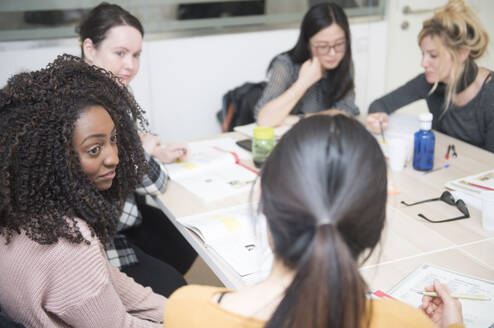 Our courses are organised in small groups with a maximum of twelve students per class. The students work in teams performing practical and communicative tasks. In this way, the students learn in both a fun and an effective manner at the same time.