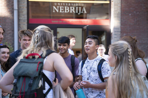 Students at Universidad Nebrija