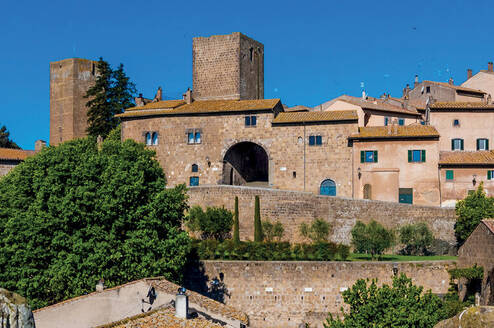 Panorama of Tuscania