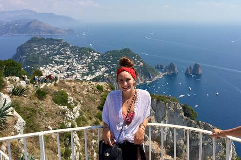 CIS Abroad Intern on the Italian Coast