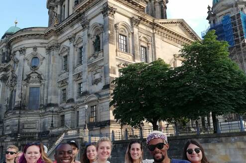 AIFS Abroad participants in Berlin, Germany
