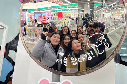 AIFS Abroad participants in Seoul, South Korea