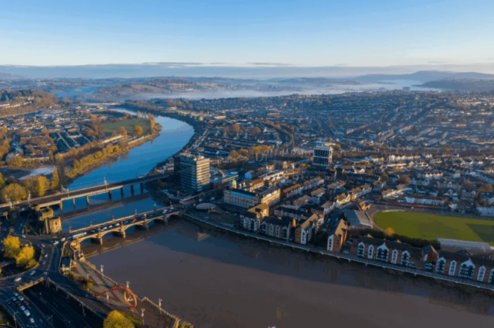 View of Wales (UK)