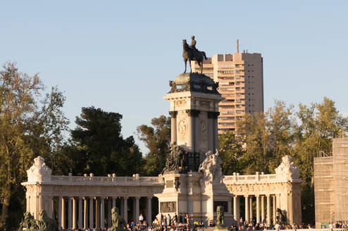 Landmark in Madrid. 