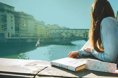 Student with a book