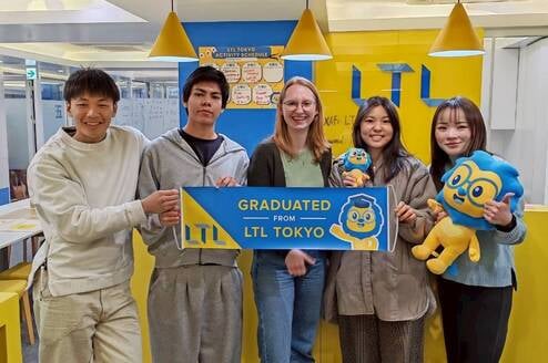 LTL Tokyo Students with their teachers