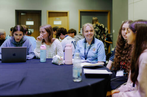Students at Next Gen Man City