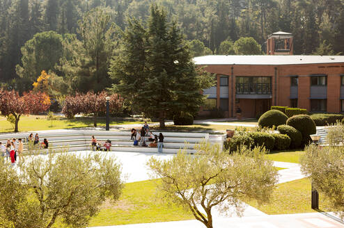 Anatolia American University campus in Thessaloniki Greece