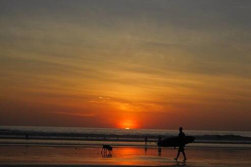 Playa Guiones Sunset
