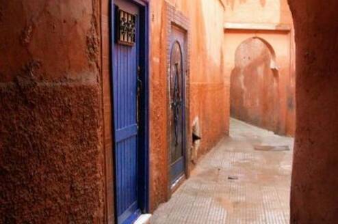 Old medina in Marrakesh, Morocco.